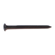 MIDWEST FASTENER Drywall Screw, #8 x 2-1/2 in, Steel, Flat Head Phillips Drive, 25 PK 30847